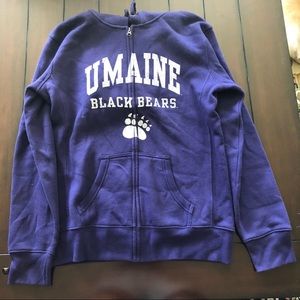 UMaine Jansport Zip Hoodie XL NWOT